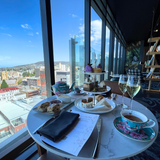 High Tea in the Sky at Crowne Plaza